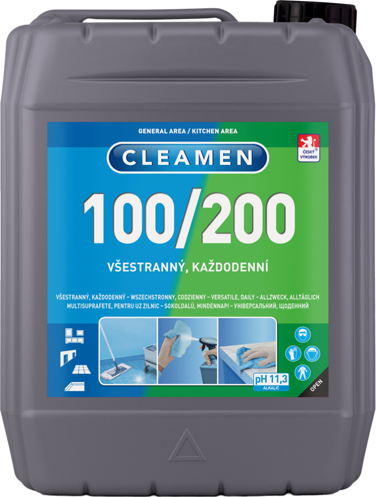 Levně CLEAMEN 100/200 všestranný každodenní 5 l Varianta: 5 l