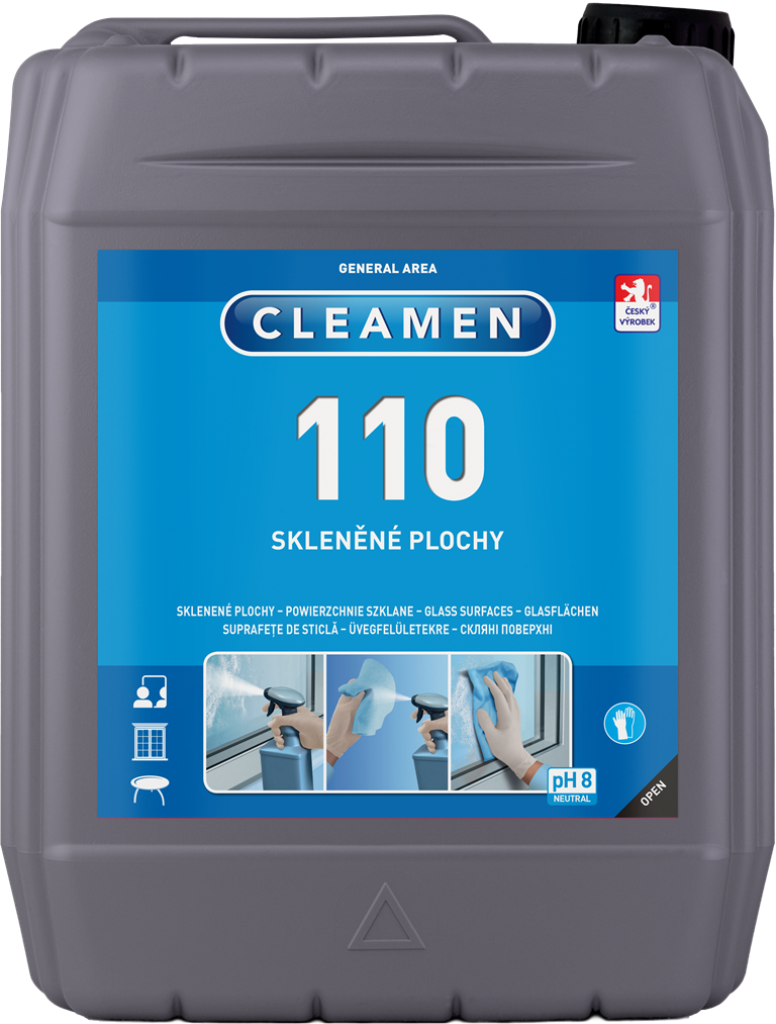 Levně CLEAMEN 110 Čistič na skleněné plochy Varianta: 5 l