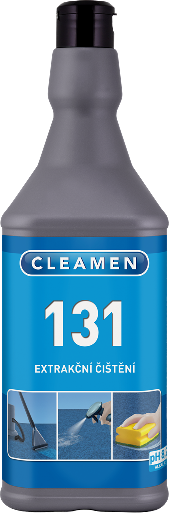 Levně Cleamen 131 čistič na koberce pro extraktor 1 l Varianta: CLEAMEN 131 extrakční čištění 1 l