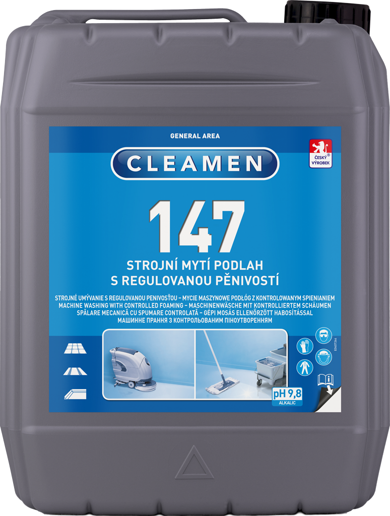 Levně CLEAMEN 147 strojní čištění podlah 5 l