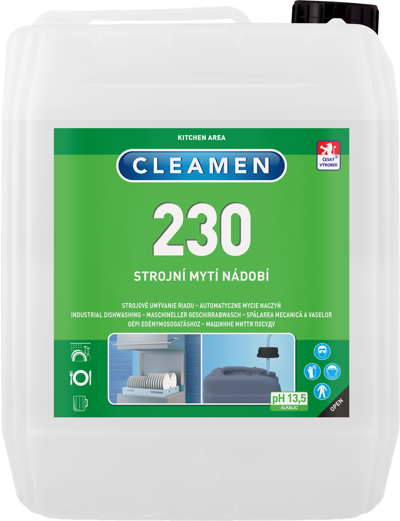 Levně Cleamen 230 strojní mytí nádobí 6 kg Varianta: CLEAMEN 230 strojní mytí nádobí 6 kg