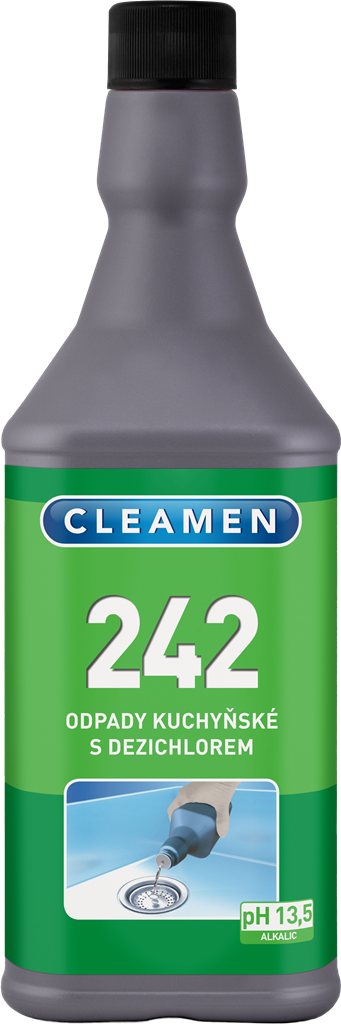 Levně Cleamen 242 odpady kuchyňské s dezichlórem 1 l