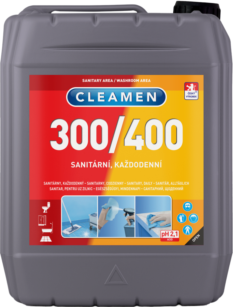 Cleamen 300/400 sanitární denní 1 l Varianta: CLEAMEN 300/400 sanitární, každodenní 5 l