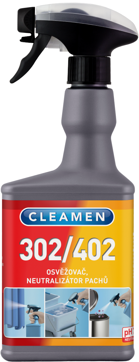 Levně CLEAMEN 302/402 osvěžovač a neutralizátor pachů Varianta: CLEAMEN 302/402 osvěžovač a neutralizátor pachů 550 ml