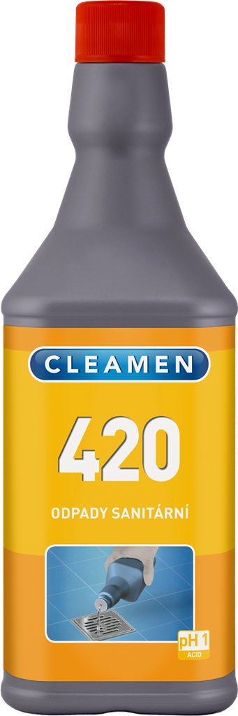 Levně Cleamen 420 odpady kyselé 1 l