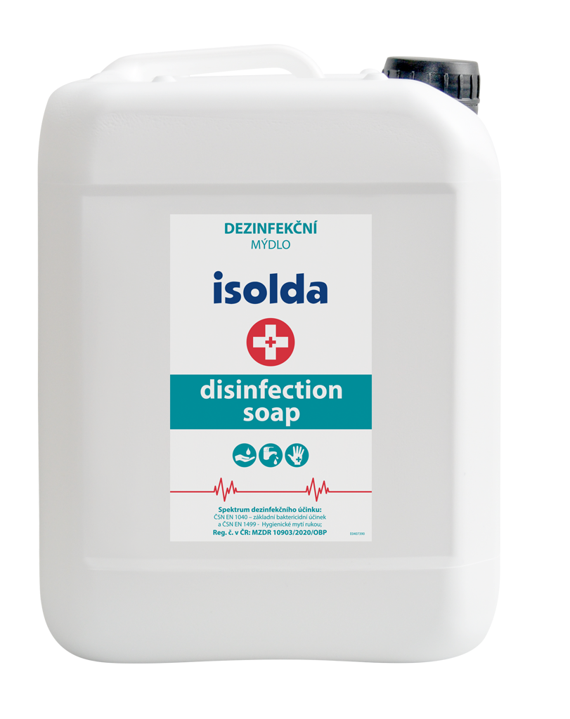 Levně Ostatní ISOLDA disinfection soap 500 ml, MEDISPENDER Varianta: ISOLDA disinfection soap 5 l