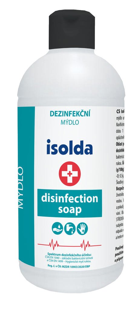 Levně Ostatní ISOLDA disinfection soap 500 ml, MEDISPENDER Varianta: ISOLDA disinfection soap 500 ml, MEDISPENDER