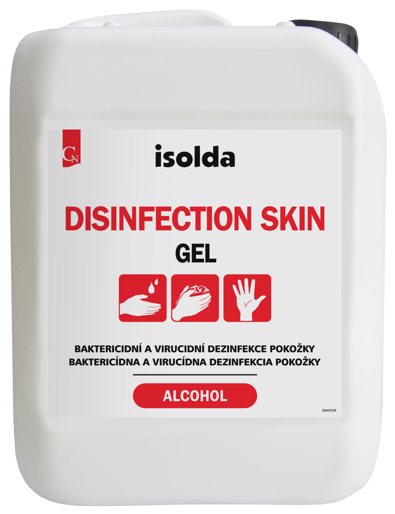 Levně ISOLDA DIsinfection SKIN gel Varianta: ISOLDA disinfection SKIN 5 l