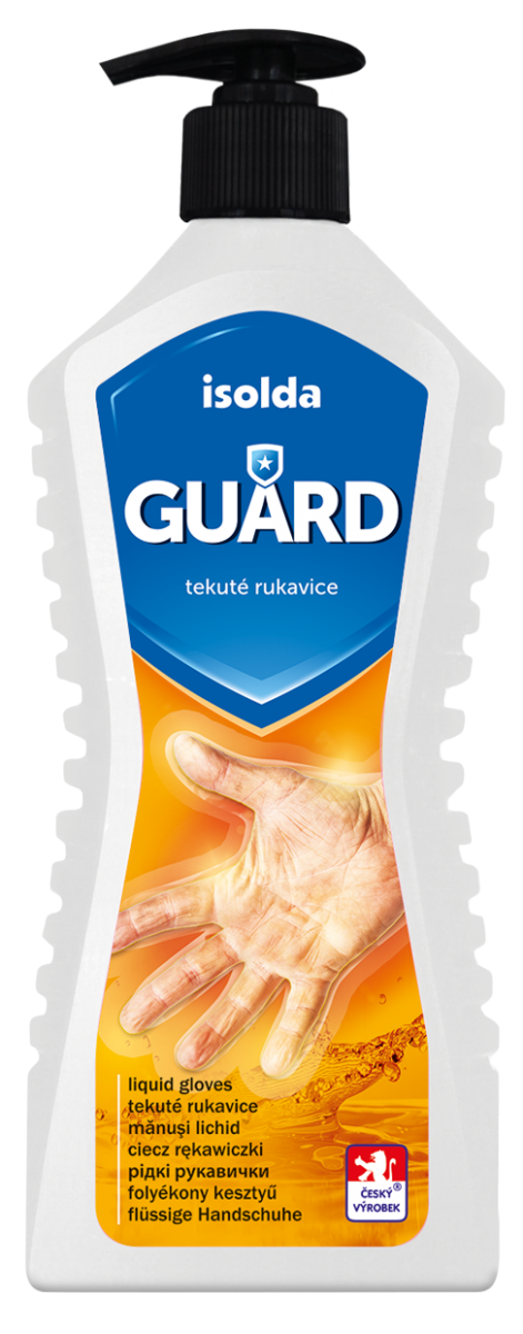 Isolda Guard tekuté rukavice 100 ml Varianta: ISOLDA Guard tekuté rukavice 500 ml, X