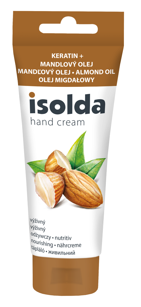 Isolda Keratin krém na ruce s mandlovým olejem 100 ml