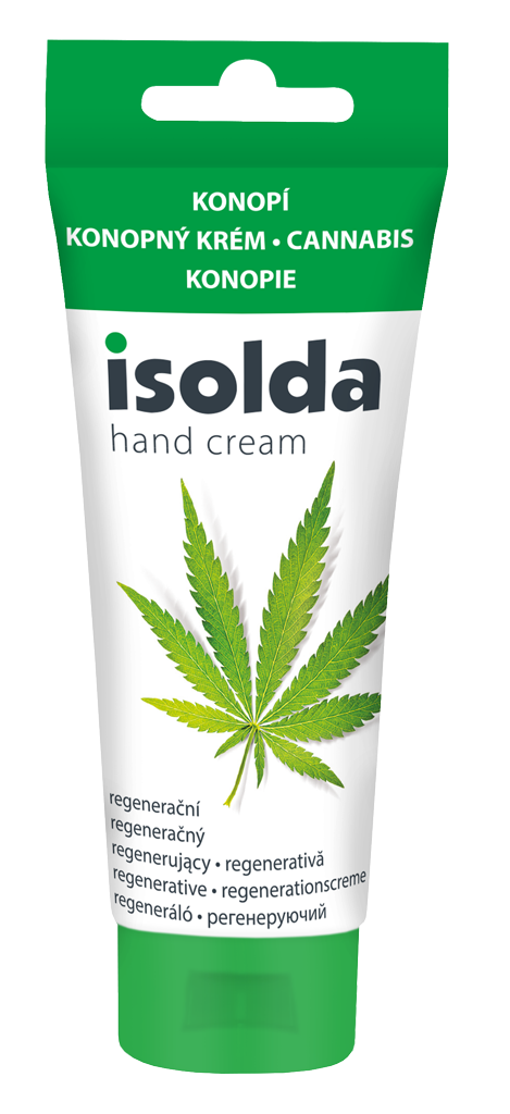 Levně Isolda Cannabis krém na ruce s pupálkovým olejem 100 ml