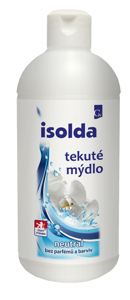Levně ISOLDA NEUTRAL tekuté mýdlo bez parfémů a barviv Varianta: ISOLDA NEUTRAL tekuté mýdlo bez parfémů a barviv 500 ml - Medispender
