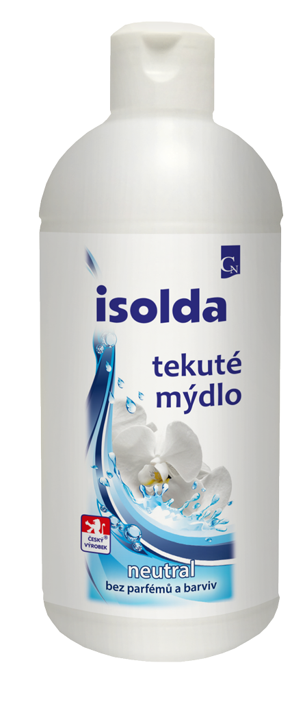 ISOLDA NEUTRAL tekuté mýdlo bez parfémů a barviv Varianta: ISOLDA NEUTRAL tekuté mýdlo bez parfémů a barviv 500 ml - Medispender