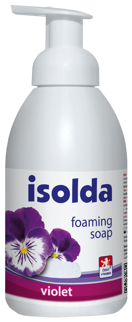 Levně Isolda Violet zpěnovací mýdlo 5 l Varianta: ISOLDA pěnové mýdlo VIOLET 500 ml