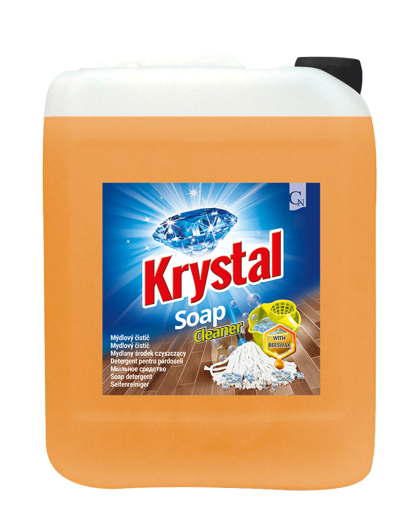 Levně Krystal mýdlový čistič se včelím voskem 750 ml Varianta: KRYSTAL mýdlový čistič se včelím voskem 5L