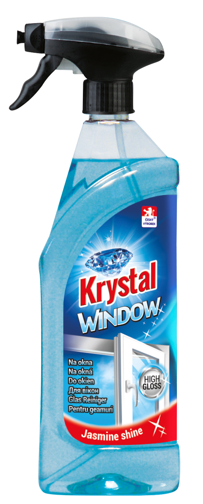 Levně Krystal na okna s rozprašovačem 750 ml Varianta: KRYSTAL Na okna 750ml