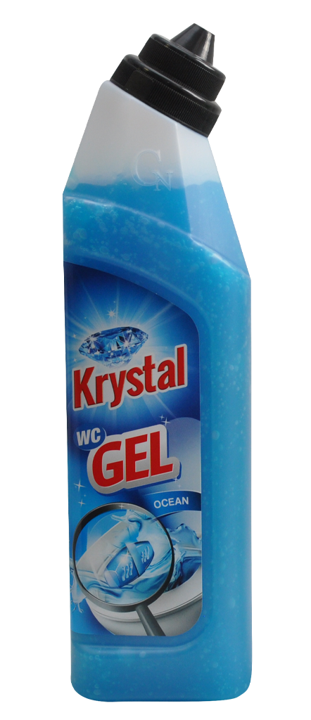 Levně Krystal WC gel modrý 750 ml