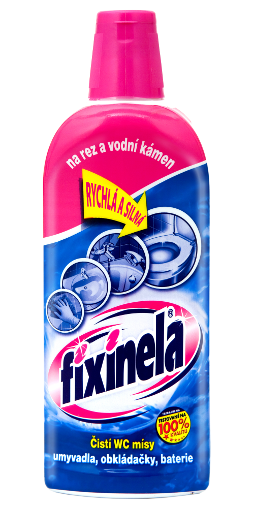 Fixinela tekutý čistič na rez a vodní kámen 500 ml