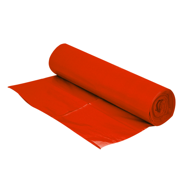 Pytle na odpad 120 l, 25 ks, 700x1100 mm, T 60, červené