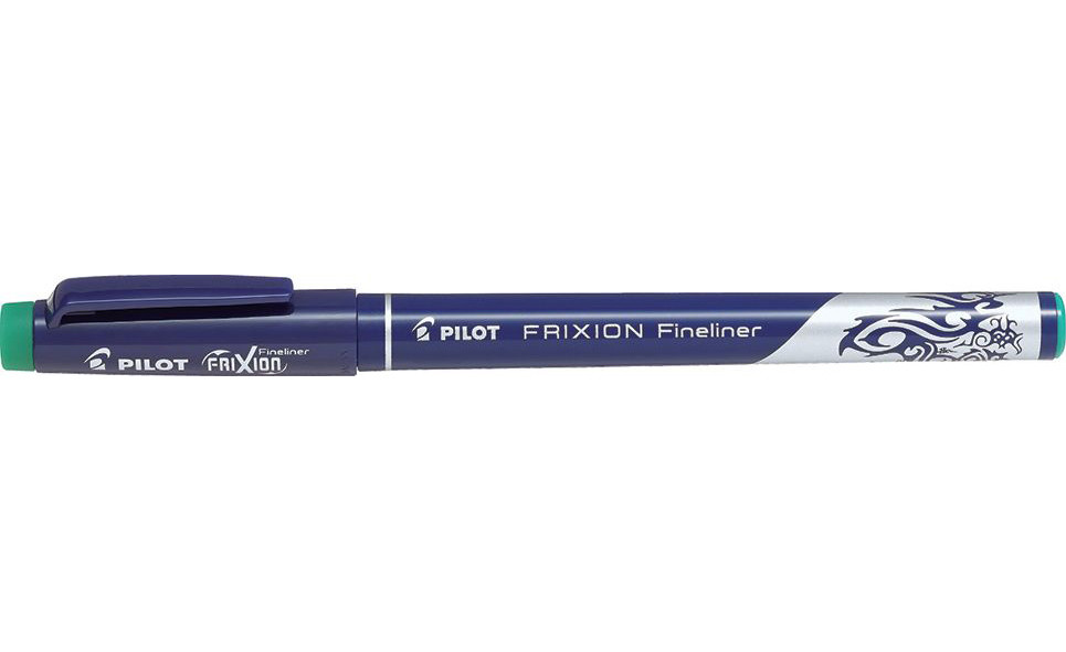 Pilot Liner FRIXION Fineliner, zelený