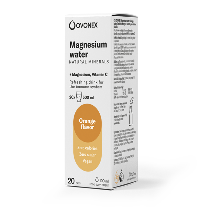 Levně Ovonex Magnesium water Orange 100 ml