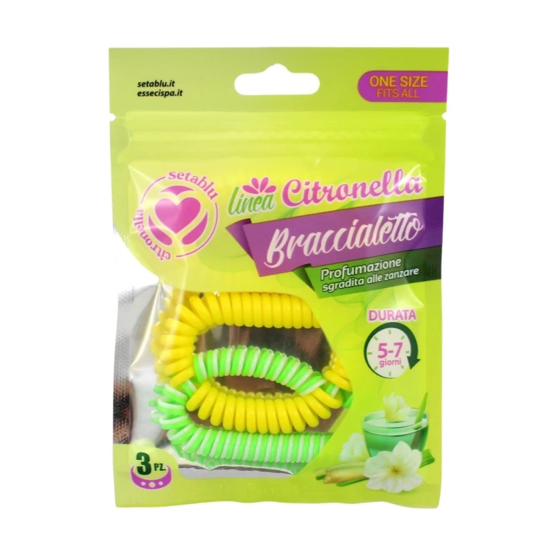 Citronella Náramek repelentní, CITRONELLA, 1 ks Barva: Žlutá