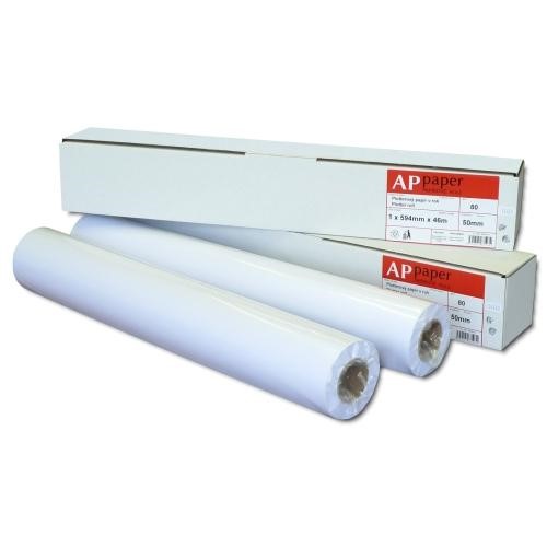Papír xerografický v roli 594mm x 150m, 80g