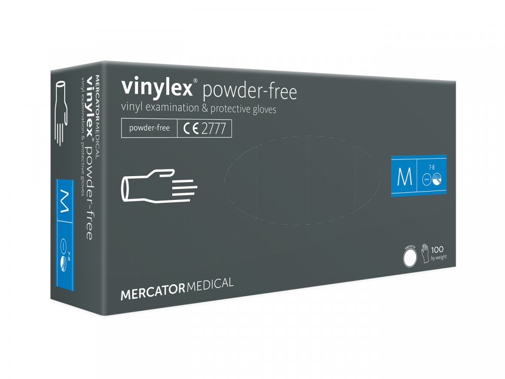 Mercator Medical Vinylex vinylové nepudrované 100 ks