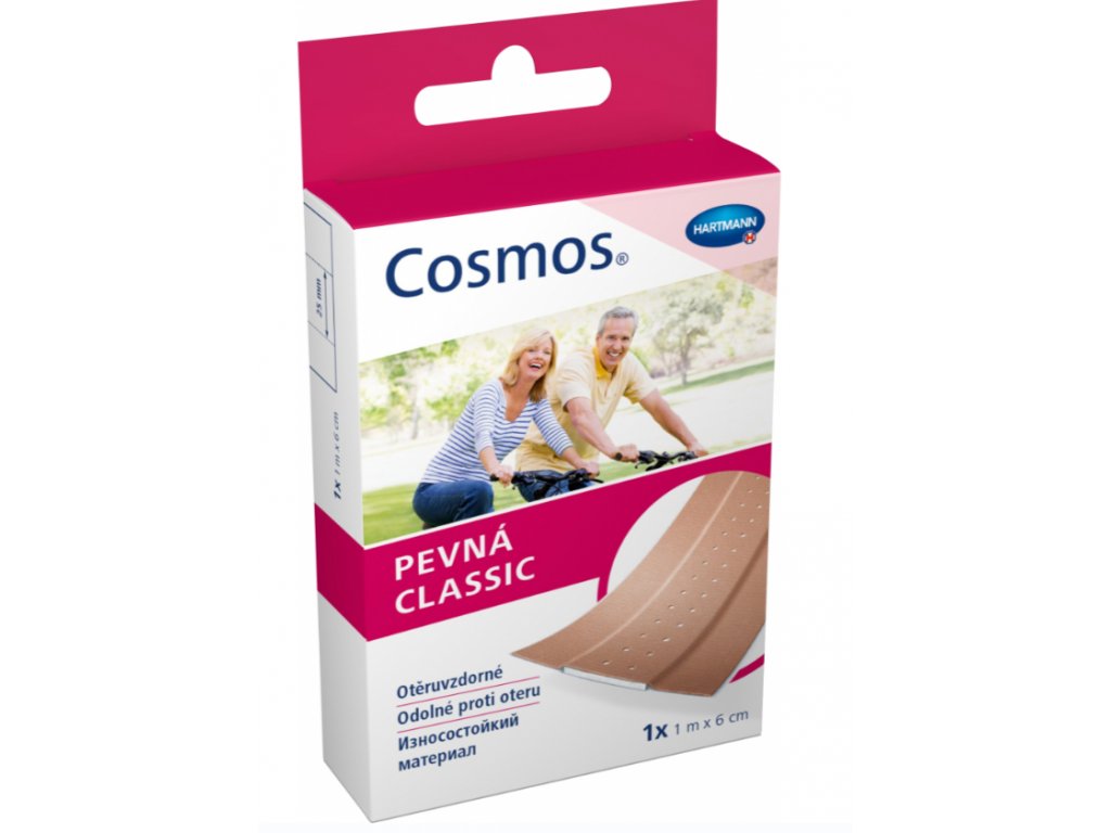 Levně HARTMANN Cosmos pevná classic náplast, 1 ks, 1 m x 8 cm