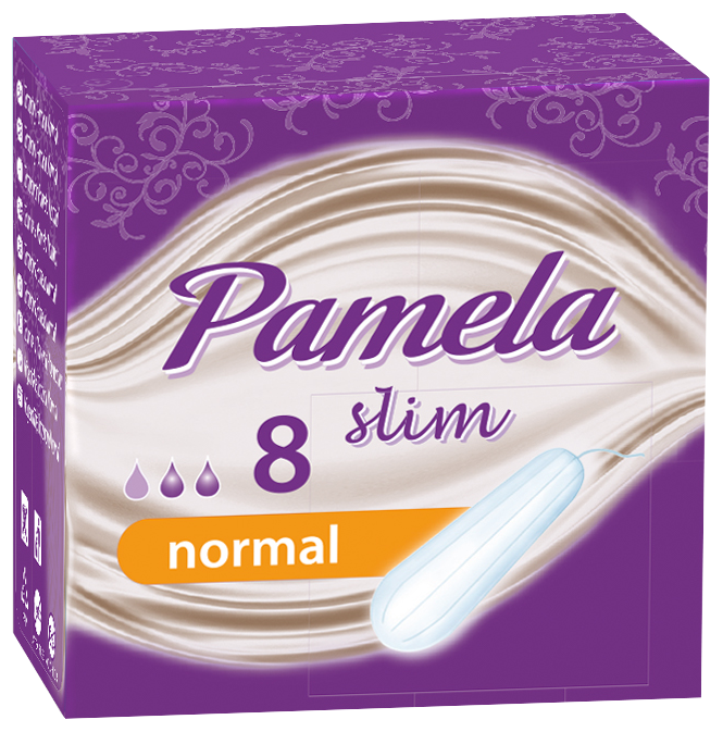 Pamela slim tampon normal 8 ks