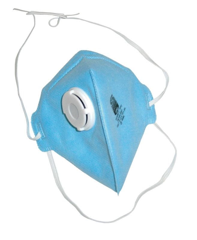 Levně Respirátor Spirotek SH3200V FFP2 s výdechovým ventilkem Balení: 1 ks - hygienický obal