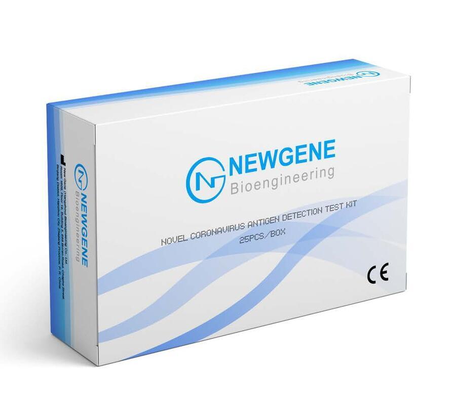 Antigenní test na COVID 19 ze slin Newgene 25 ks