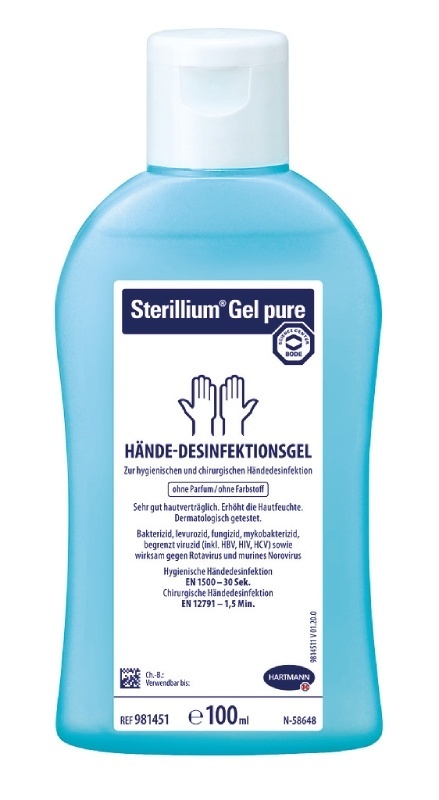 Hartmann Bode Sterillium gel pure dezinfekce 100 ml