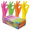 Rukavice nitrilové Style Tutti Frutti, 96 ks, barevné, nepudrované