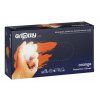 Zarys Gripzzly rukavice nitrilové 50 ks, oranžové, nepudrované