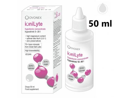 IoniLyte hypotonický iontový nápoj 50 ml