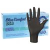 63271 nitrilove rukavice blue comfort 1733 100ks nepudrovane cerne