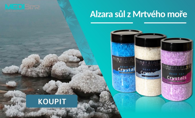 Alzara sůl z Mrtvého moře