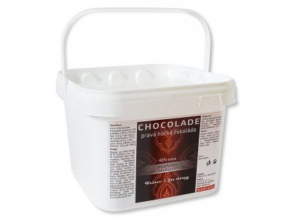 MEDISTAR CZ Hořká čokoláda 48% - 2,5kg
