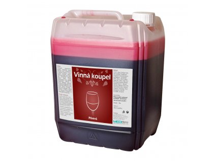MEDISTAR CZ Vinná koupel 5L - PĚNIVÁ