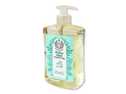 MEDISTAR CZ masážní olej ACTIVE RELAX 500ml