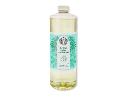 MEDISTAR CZ masážní olej ACTIVE  RELAX 1000ml