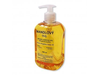MEDISTAR CZ Mandlový olej 500 ml s dávkovačem