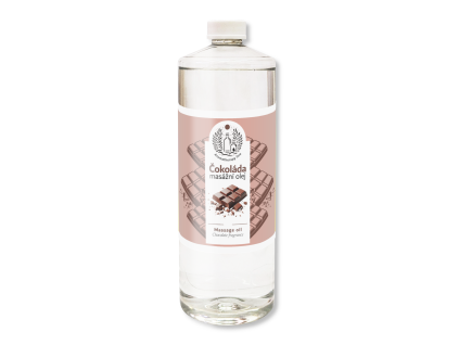 MEDISTAR CZ masážní olej ČOKOLÁDA 1000ml
