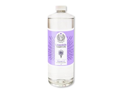 MEDISTAR CZ  masážní olej LEVANDULE 1000ml