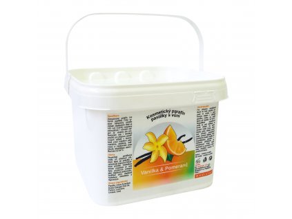 MEDISTAR CZ Tuhý parafín pastilky 1500g s vůní Vanilka pomeranč 2000x2000
