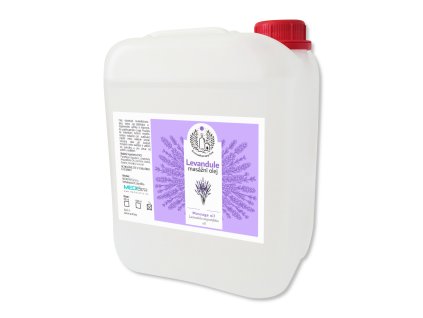 MEDISTAR CZ  masážní olej LEVANDULE 5L