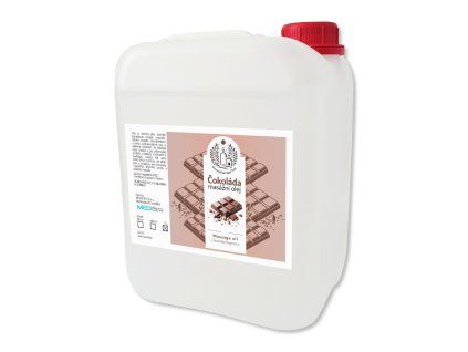 MEDISTAR CZ masážní olej ČOKOLÁDA 5L