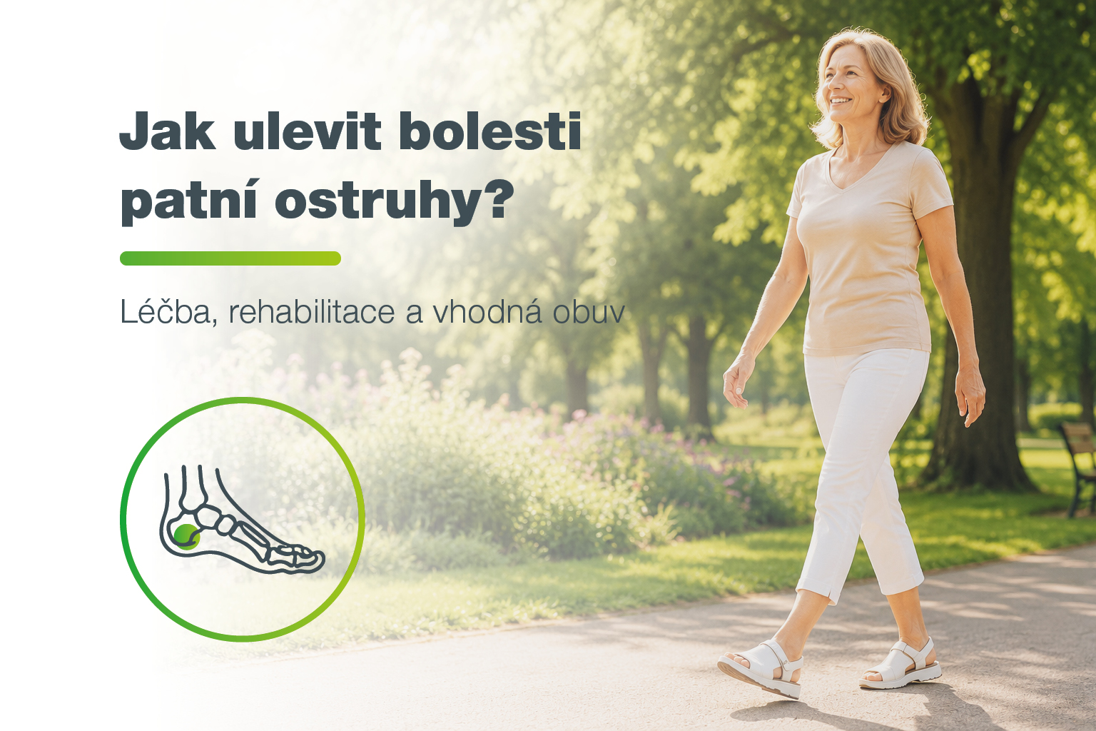 Jak ulevit bolesti patní ostruhy?