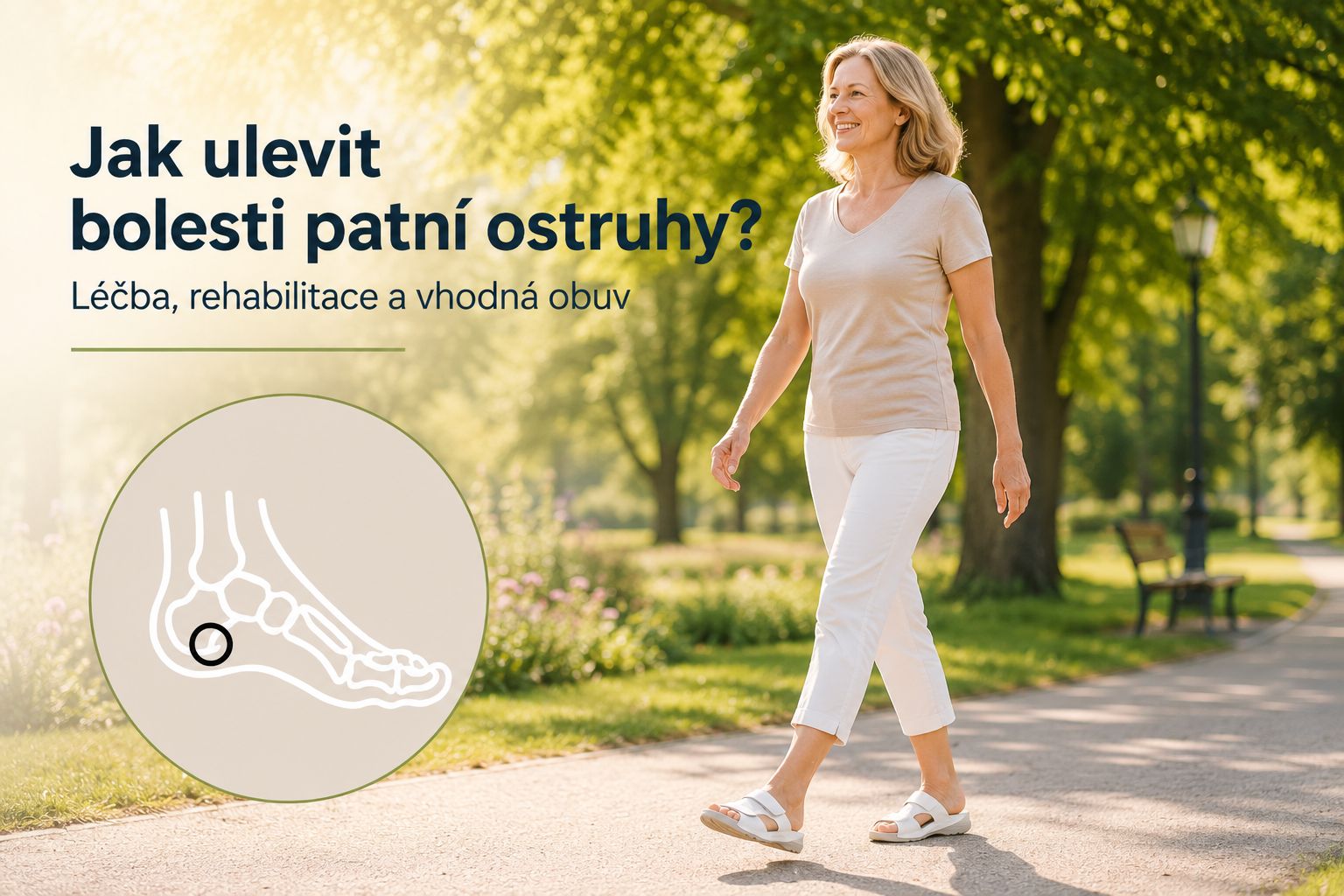 Jak ulevit bolesti patní ostruhy?